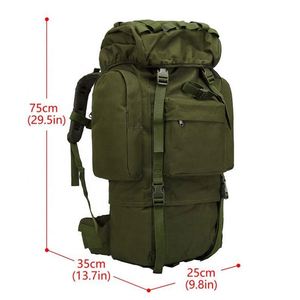 Fujian Multifunctional Custom 75L <b>Big</b> Large Capacity Outdoor <b>Backpack</b> Travel Storage Bag Durable Hiking <b>Backpack</b> - Product Image 2