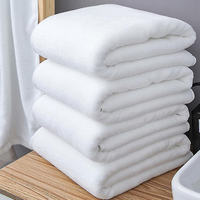 Serviettes d'Hôtel de Luxe en Coton Égyptien 650 GSM, Serviette de Piscine d'Hôtel 80x180, Ensemble de Serviettes de Toilette, de Visage, et de Bain 100% Coton pour Hôtel