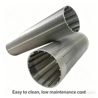Saringan Johnson Screen Casing Oil Well Sand Control Screen Filter Jaring Baja Tahan Karat Dilas Efisiensi 99%