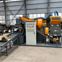Machine de recyclage de câbles électriques en cuivre, granulateur industriel de grande capacité pour le recyclage de câbles en cuivre