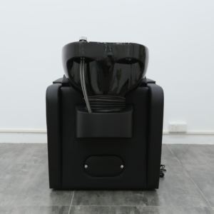 Silla de champú eléctrica de lujo moderna con diseño de alta calidad y reposapiés Silla de afeitar de lavabo de cerámica de clase alta - Product Image 4