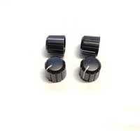 20 件装 15X13.5 毫米塑料控制旋钮电位器旋钮，适用于 6 毫米直径 D 轴吉他音量旋钮 BONENS 型号 15 毫米