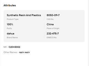 WW Grade Refined Gum Rosin <b>Pine</b> <b>Resin</b> Colophony High Purity Adhesive Auxiliary For Paint Ink Paper Coating Stable Industrial - Product Image 6
