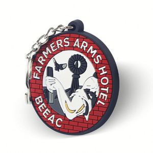 <b>Custom</b> 2D Pvc Keychain <b>Key</b> Chain Logo Soft Rubber Keychains Silicone Keyring Rubber Personalized 3D Customized <b>Key</b> Chain - Product Image 3