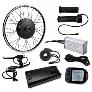 <span class=keywords><strong>Kit</strong></span> de Conversión para <span class=keywords><strong>Bicicleta</strong></span> Eléctrica de 48V 500W 750W, Motor de Cubo Delantero Impermeable de 25A, <span class=keywords><strong>Kit</strong></span> de <span class=keywords><strong>Bicicleta</strong></span> Eléctrica sin Escobillas de 26, <span class=keywords><strong>27.5</strong></span> y 29 Pulgadas - Product Image 1