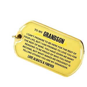 Porte-clés en acier inoxydable pour homme, pendentif simple en titane DIY, pendentif électrolytique pour femme, bijoux à suspendre, vente en gros - Product Image 4