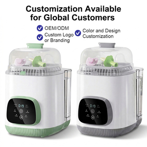 Lavadora, Esterilizadora y Secadora Automática <span class=keywords><strong>de</strong></span> Biberones Multifunción con 26 Chorros, Máquina <span class=keywords><strong>de</strong></span> Limpieza Inteligente con Vapor, Filtro HEPA y Almacenamiento para 4 Biberones - Product Image 1