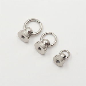 가죽 가방용 황동 클래식 스크류 리벳 버튼 - Product Image 1
