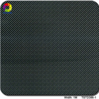 TSAUTOP DIY Film Liquide Hydrographique pour Hydrodipping Effet Fibre de Carbone 3D Vidéo TS386-1