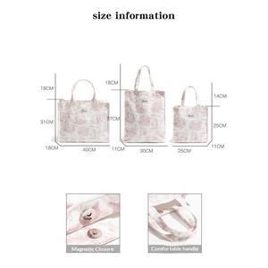 Borsa Tote Britannica con Stampa Paesaggistica di <span class=keywords><strong>Londra</strong></span>, Borsa in Tela Retrò da Donna, Grande Capacità per lo Shopping - Product Image 5