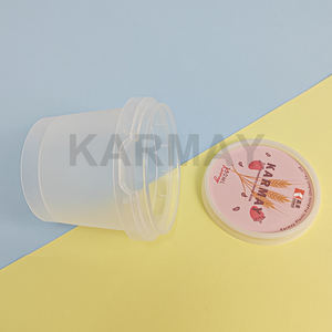 PP 150ml Clear Mini Gelato Cup avec Tamper Evident Cup avec couvercle pour aliments surgelés - Product Image 3