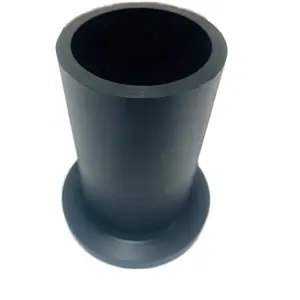 ASTM D3261 F714 IPS Inch Size Butt Fusion PE4710 Stub End SDR9 Pipe Fittings Flange Adapter For Hdpe Pipe