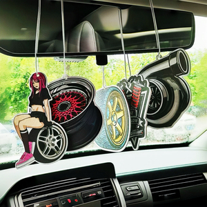 Starker und lang anhaltender Duft Letzte 17-23 Tage Hängender Duft für Auto oder Home Custom Logo Design Hängendes Papier Auto Lufter frischer - Product Image 2