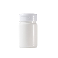 Bouteille ronde en PET blanche de 300 ml, 200 ml, 150 ml, 120 ml, 100 ml, 80 ml avec couvercle à rabat, flacon d'emballage médical en plastique scellé