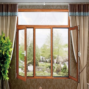 <span class=keywords><strong>Fenêtre</strong></span> à <span class=keywords><strong>battant</strong></span> moderne en bois recouvert d'aluminium avec isolation thermique, fonction <span class=keywords><strong>oscillo</strong></span>-battante, double vitrage pour chambre et usage extérieur - Product Image 3