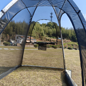 Screen House Gazebo, 2-Personen-Screen-Zelt, Screen-Raum, Outdoor-Moskitonetz, Sonnenschutz für Terrasse, Garten, Hinterhof - Product Image 4