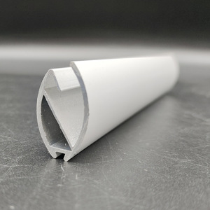 Rail de rideau en forme de U en alliage d'aluminium, 6 mètres, blanc, durable, pour stores enrouleurs - Product Image 2
