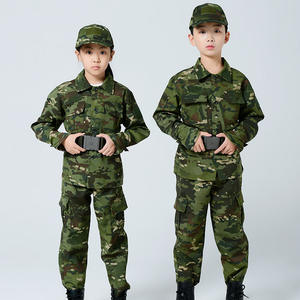Ensemble uniforme tactique 3 pièces pour enfants, motif <span class=keywords><strong>Multicam</strong></span>, avec casquette camouflage ACU et CP, taille S - Product Image 4