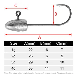 Spinpoler 1g 2g 3g 4g Mini pesca ghiaccio giga testa gancio <span class=keywords><strong>Rockfish</strong></span> manovella - Product Image 3