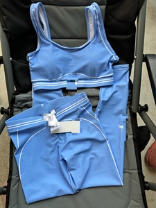 AL Yoga mặc Eo cao với bộ Yoga 2 mảnh điền liền mạch - Product Image 3