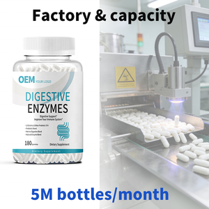 Tabletas de Enzimas Digestivas Probióticas OEM al por Mayor, Suplemento para la Salud Intestinal, Fórmula y Empaque Personalizados, Suministro Estable - Product Image 4