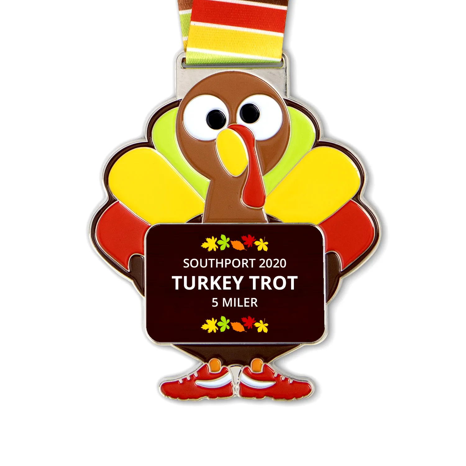 Custom Design Turkey Trot Medals