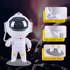 <span class=keywords><strong>Astronauta</strong></span> <span class=keywords><strong>galaxia</strong></span> <span class=keywords><strong>proyector</strong></span> lámpara de noche regulable lámpara de proyección LED con control remoto para niños dormitorio decoración de fiesta en casa - Product Image 4
