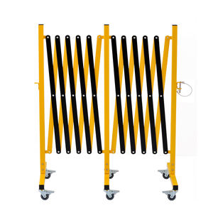 Barrière de clôture extensible en aluminium en acier de sécurité du trafic direct d'usine <span class=keywords><strong>barricade</strong></span> rétractable en métal de contrôle de foule de sécurité routière - Product Image 2