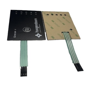 Nhà sản xuất tùy chỉnh bền <span class=keywords><strong>Polyester</strong></span> Vật liệu màng chuyển đổi dập nổi một phím màng bàn phím với 3m 200mp dính - Product Image 5