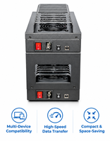 Mobiltelefon-Motherboard USB-Hub mit OTG für Android und iPhone, Synchronisations- und Datenübertragungsbox für Farmmanagement
