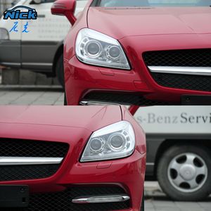 ไฟหน้าซีนอน HID สำหรับรถยนต์เมอร์เซเดส-เบนซ์ SLK-Class W172 R172 ปี 2011-2016 รุ่น <span class=keywords><strong>SLK200</strong></span> SLK250 SLK350 SLK55 ซ้ายและขวา ของแท้จากโรงงาน - Product Image 2