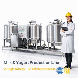 Línea de Producción de Leche Láctea Ace 200L, Precio de Fábrica, Máquina Comercial para Hacer Yogur - Product Image 3