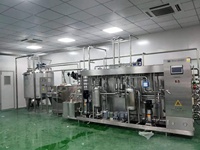 Línea de producción de yogur de calidad alimentaria Máquina automática para hacer yogur a pequeña escala