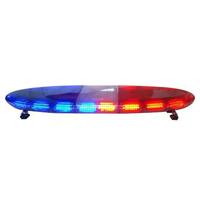 Lampu Darurat Led Atap Mobil, Lampu Peringatan Darurat Atap Mobil Merah Biru Amber 120Cm Ukuran Penuh TBD-GA-9000L