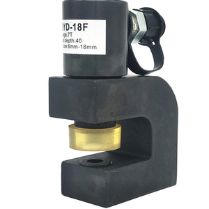 เครื่องเจาะรูไฮดรอลิกแบบแยกส่วน SYD-18F; เครื่องเจาะเหล็กฉากและเหล็กเส้นแบบพกพา; สแตนเลส - Product Image 1