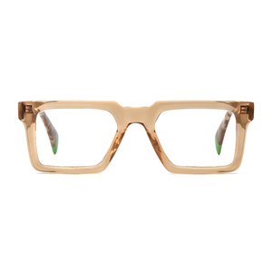 Montures de lunettes anhydrides en acétate d'éthyle coloré pour hommes - Product Image 1