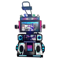 Máquina de Baile de Realidad Virtual 9D de Metal para Centros Comerciales Interiores y Parques de Aventuras, Arcade de Entretenimiento