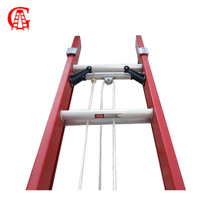 <span class=keywords><strong>Escalera</strong></span> de extensión de fibra de vidrio, pista deslizante de alta calidad, ligera, 24 pasos, 28 pies, 5m, 9 <span class=keywords><strong>m</strong></span> - Product Image 4