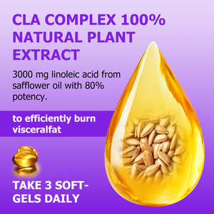 Quemador de Grasa de Marca Privada OEM para Mujeres en Cápsulas Blandas, Suplemento para Reducir la Cintura con Complejo CLA, Apoyo para la Pérdida de Peso en Cápsulas Blandas - Product Image 4