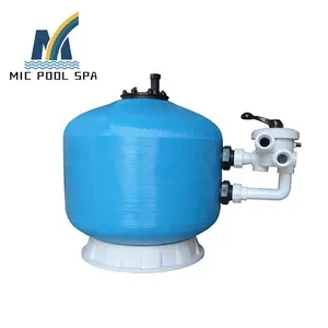 Water Treatment Filtration System Side Mount Fiberglass Pool Sand Filter for swimming pool