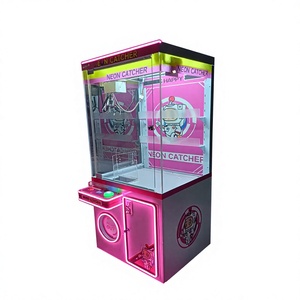 Doll Catcher Neon Coin Operated Prize Redemption Arcade <b>Machine</b> Commercial <b>Amusement</b> Equipment for Family Entertainment Center - Product Image 1