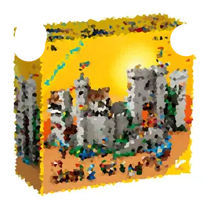 The Lion King's Castle 4514pcs/set Building Blocks Bricks Toys Kids Christmas gift 10305