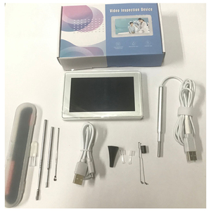 Otoscopio <span class=keywords><strong>digital</strong></span> HD con pantalla IPS de 4,5 pulgadas, herramienta de eliminación de cera para oídos, cámara con 6 luces LED - Product Image 4