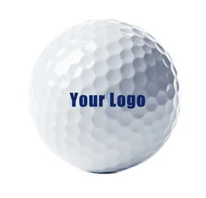 Pallina da Golf in uretano a 3 pezzi Super lunga distanza Soft Feel Branded Golf Ball per competizione professionale