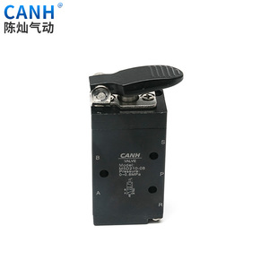วาล์วควบคุมลมแบบลูกกลิ้ง Canh Mechanical Valve รุ่น M5L210-08 แบบ 2 ตำแหน่ง 5 ทาง - Product Image 4