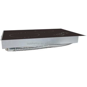 Table de cuisson électrique en céramique à 2 brûleurs intégrée, 240 V, 3000 W, 20 pouces - Product Image 4