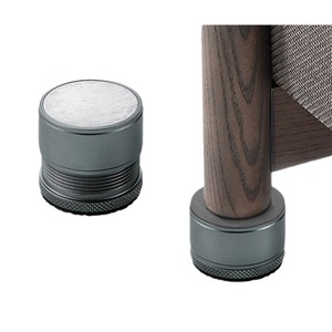 <b>Adjustable</b> Furniture <b>Legs</b> Aluminum Alloy 25-38Mm Height <b>Adjustable</b> For Bed Minimalist Design Easy Installation - Product Image 5