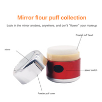 Éponge à maquillage électrique 2024, dernière génération, libère vos mains pour une application facile, matériau en polyuréthane hydrophile, design portable