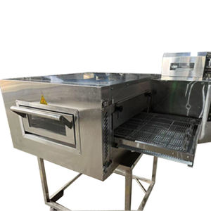 Horno de Pizza Comercial de Alta Resistencia con Cinta Transportadora - Máquina para Hornear Pizza con Circulación de Aire Caliente para Pizzerías - Product Image 3