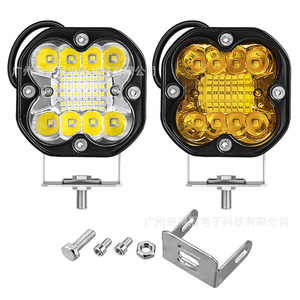 66W <b>LED</b> <b>Work</b> <b>Light</b> 6000Lm White Yellow Off-Road Vehicle Modification <b>Light</b> 9-36V Universal Fit - Product Image 3